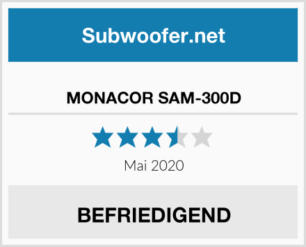  MONACOR SAM-300D Test
